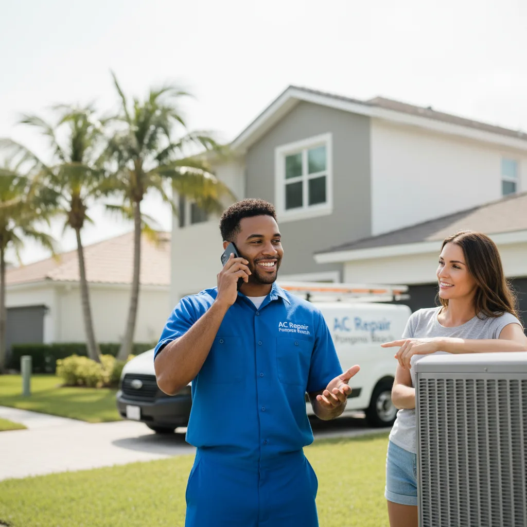 AC Repair Pompano Beach customer support in Port Chester